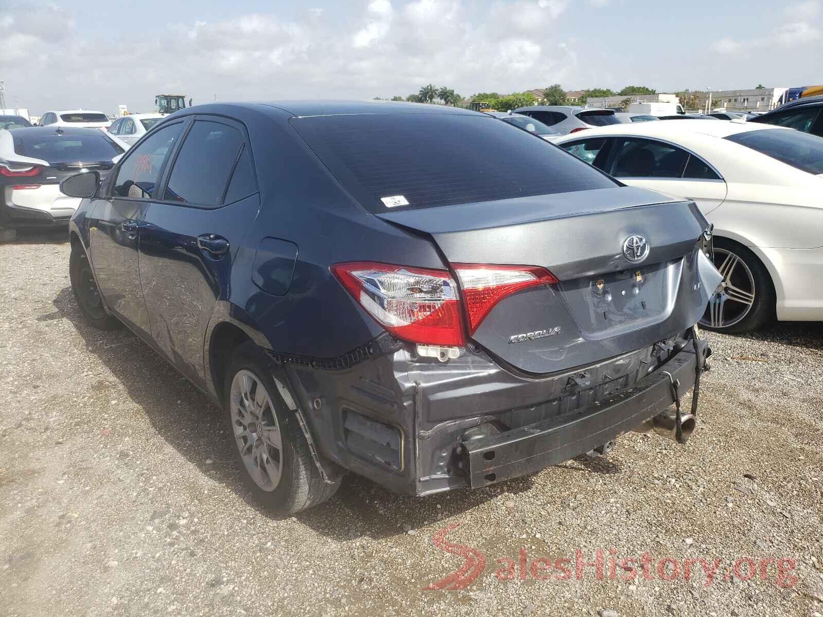 2T1BURHE4GC657921 2016 TOYOTA COROLLA