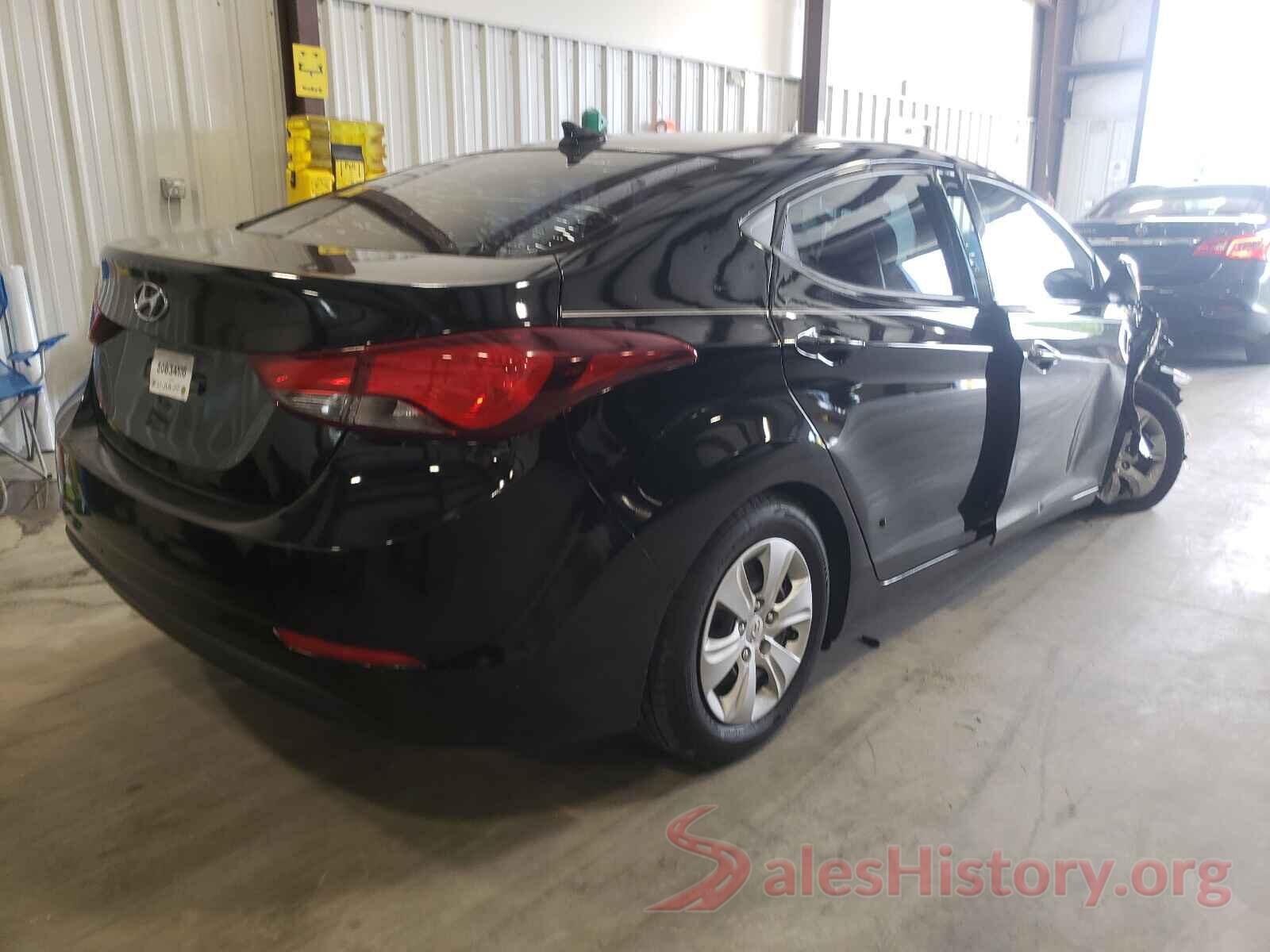 5NPDH4AE3GH764000 2016 HYUNDAI ELANTRA