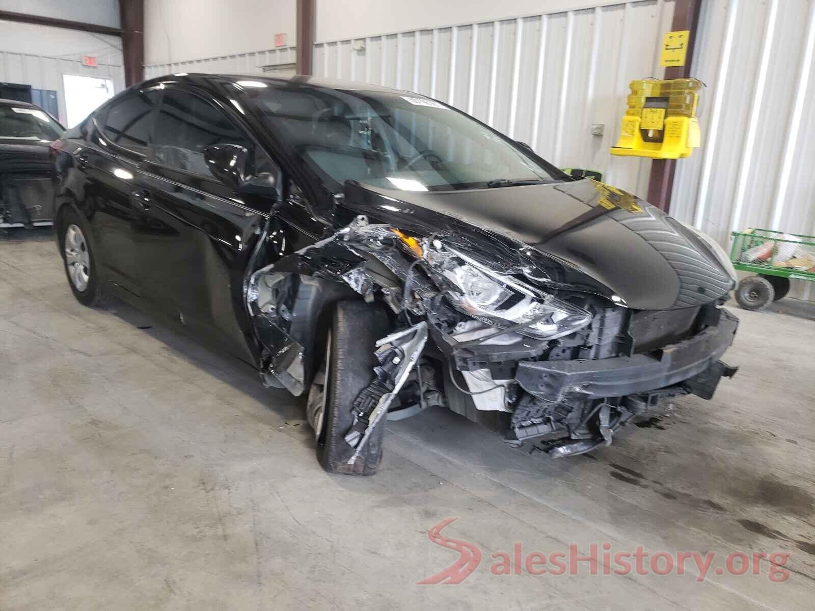 5NPDH4AE3GH764000 2016 HYUNDAI ELANTRA