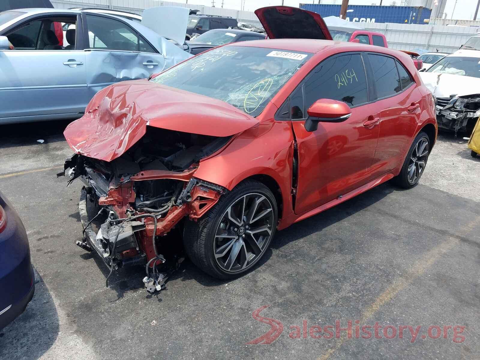 JTNK4RBE0K3039579 2019 TOYOTA COROLLA