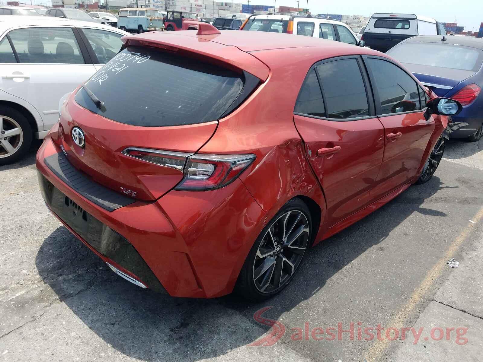 JTNK4RBE0K3039579 2019 TOYOTA COROLLA