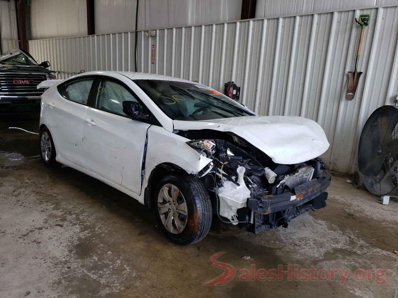 5NPDH4AE3GH668318 2016 HYUNDAI ELANTRA