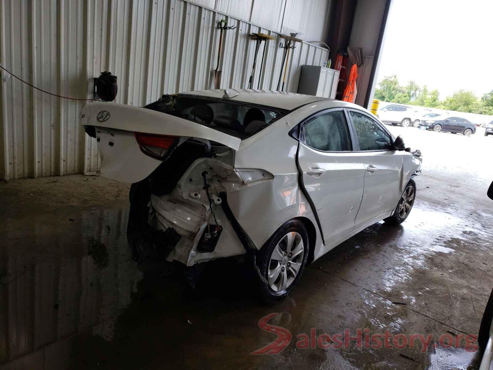 5NPDH4AE3GH668318 2016 HYUNDAI ELANTRA