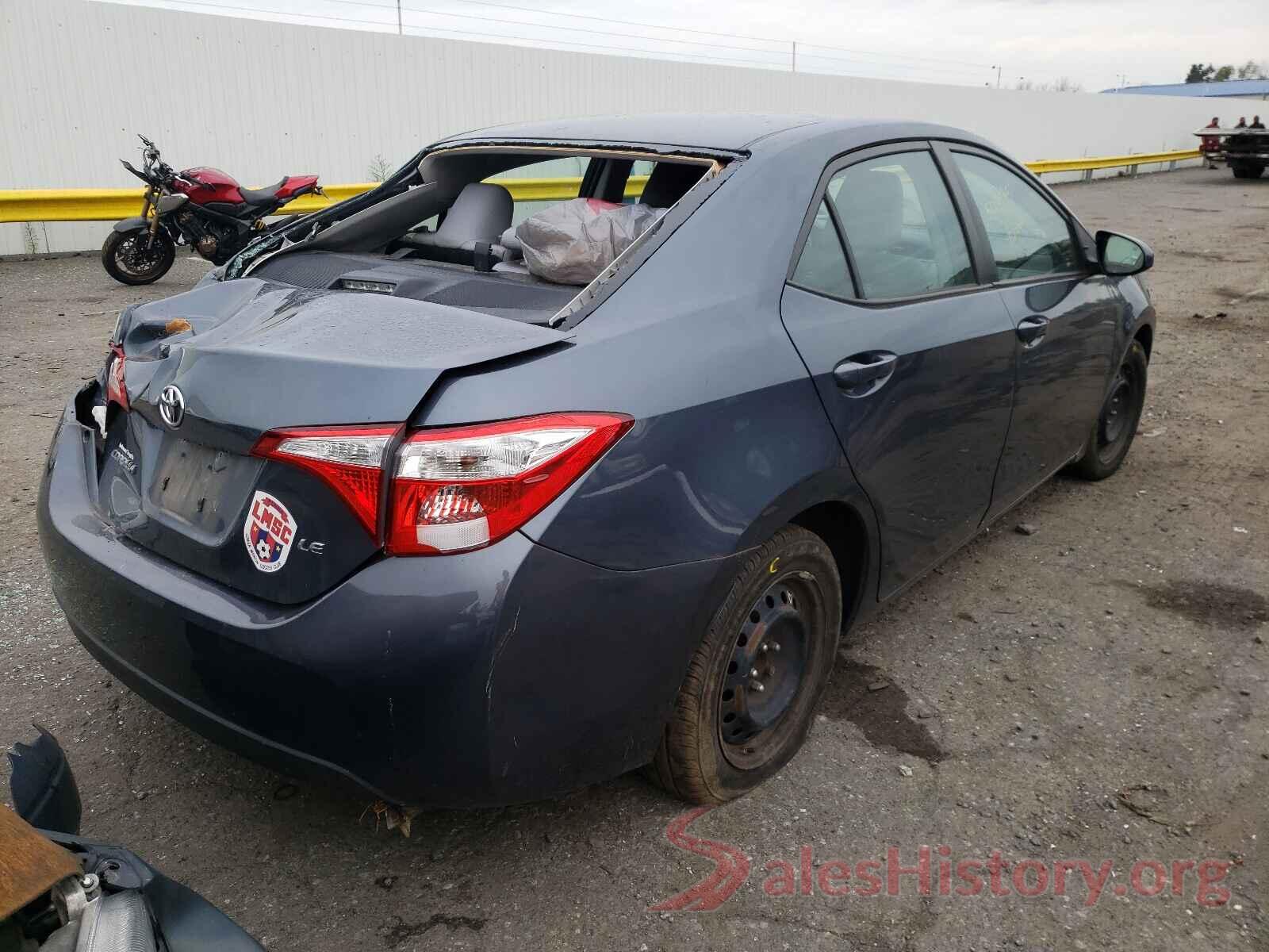 2T1BURHE4GC574053 2016 TOYOTA COROLLA