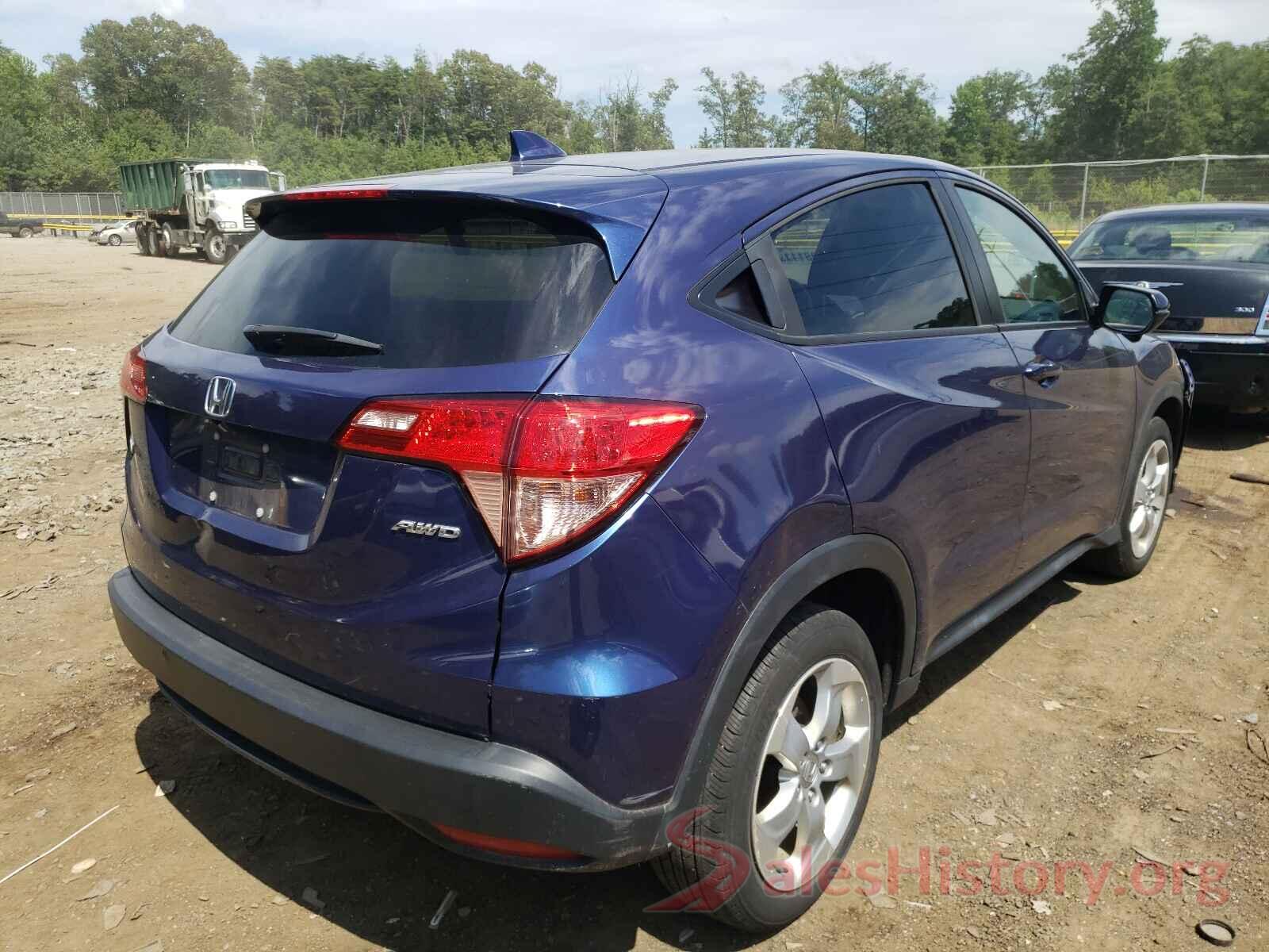 3CZRU6H54GM752431 2016 HONDA HR-V