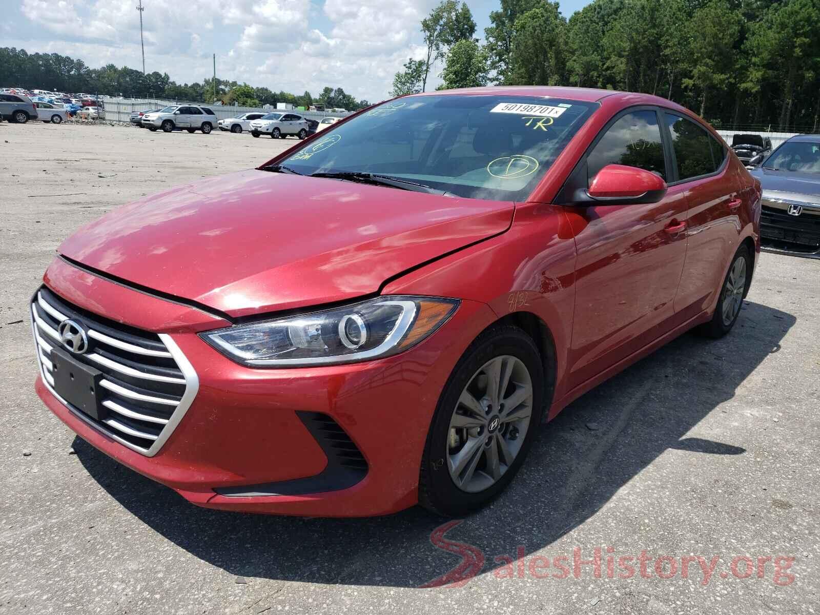 5NPD84LF2JH239457 2018 HYUNDAI ELANTRA