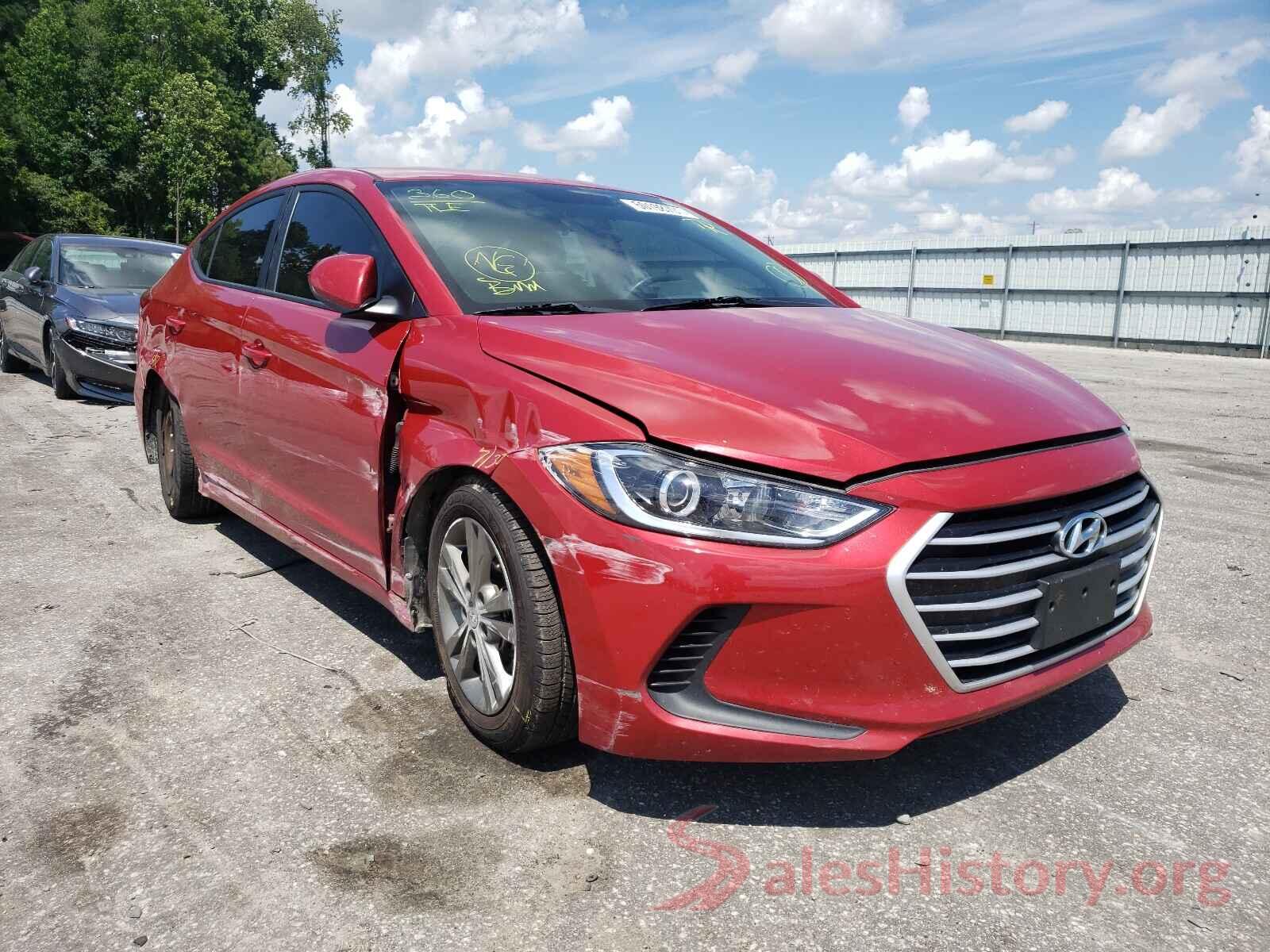 5NPD84LF2JH239457 2018 HYUNDAI ELANTRA