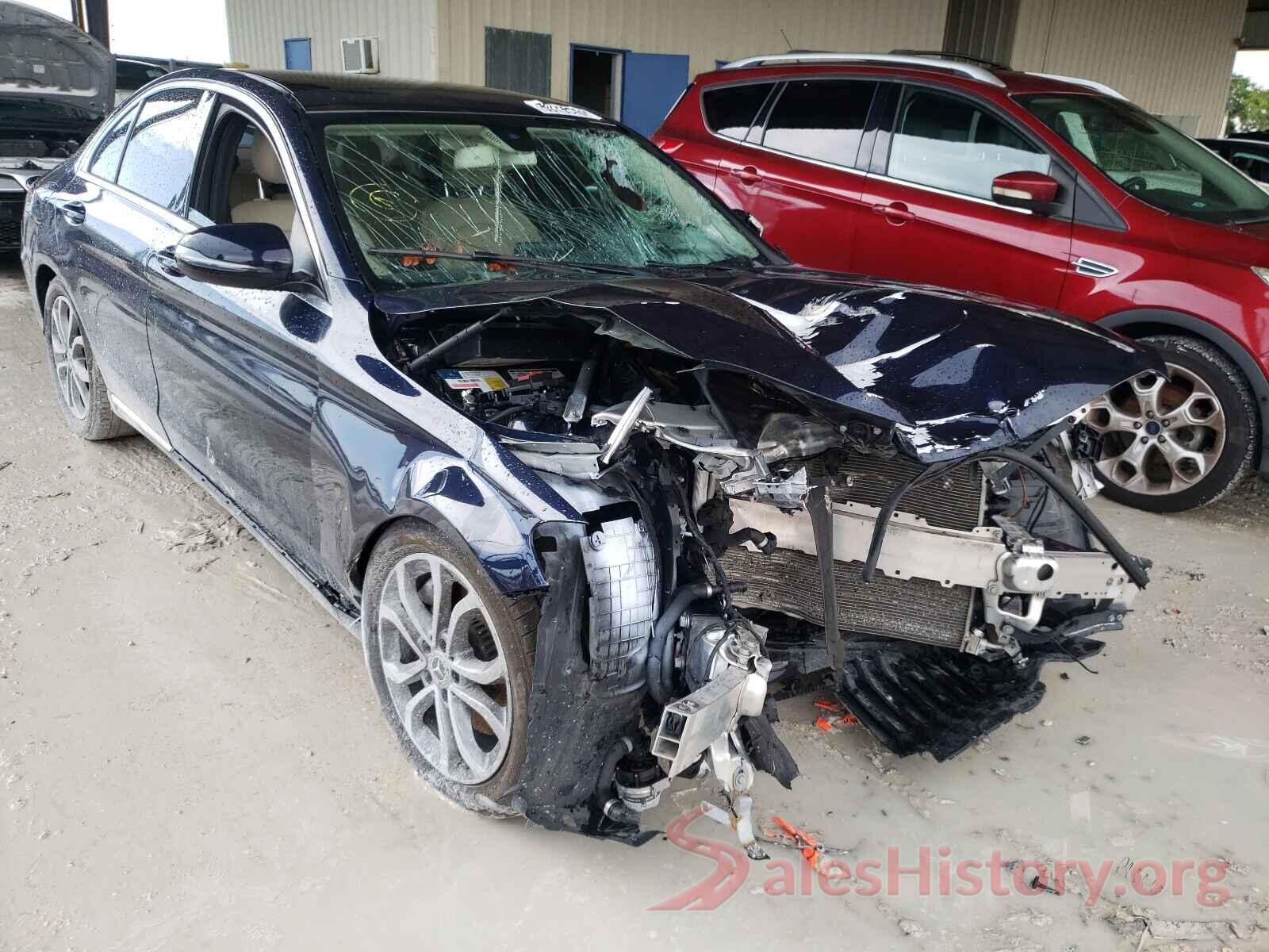 55SWF4JB4HU232659 2017 MERCEDES-BENZ C-CLASS