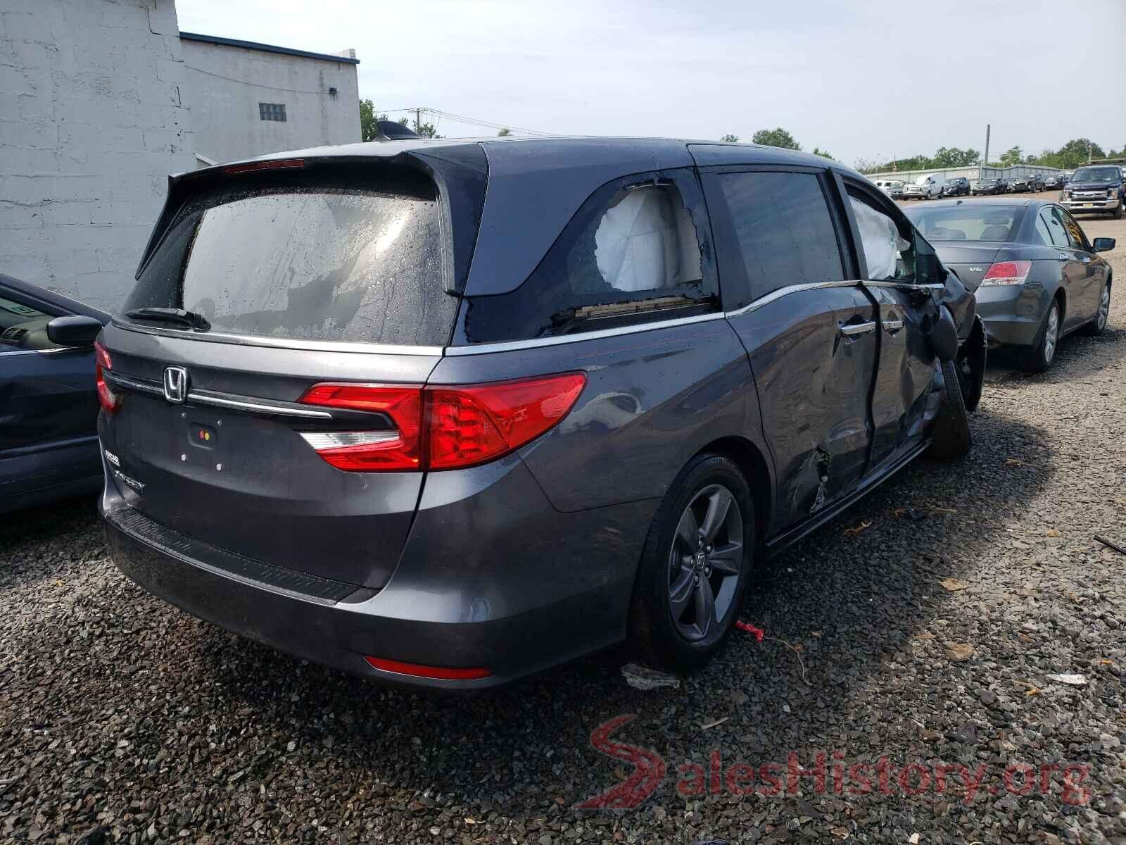 5FNRL6H58MB009831 2021 HONDA ODYSSEY