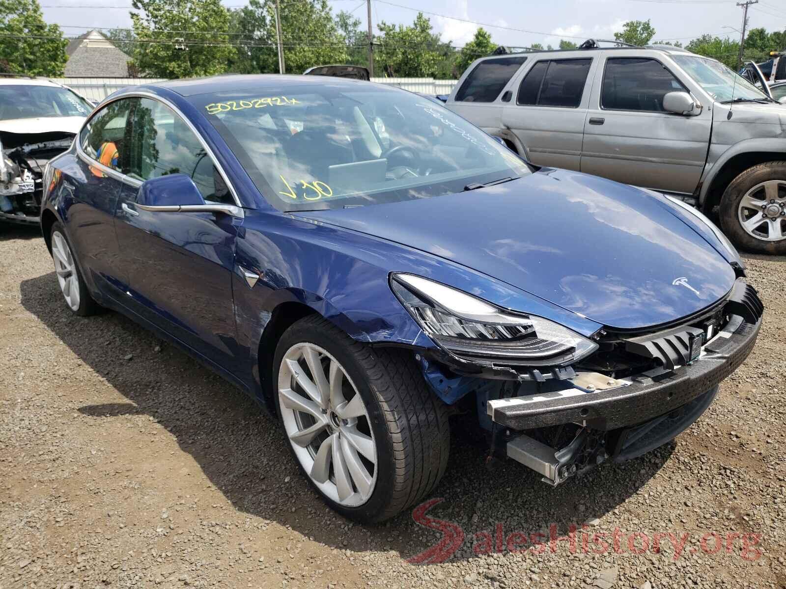 5YJ3E1EB3JF185467 2018 TESLA MODEL 3