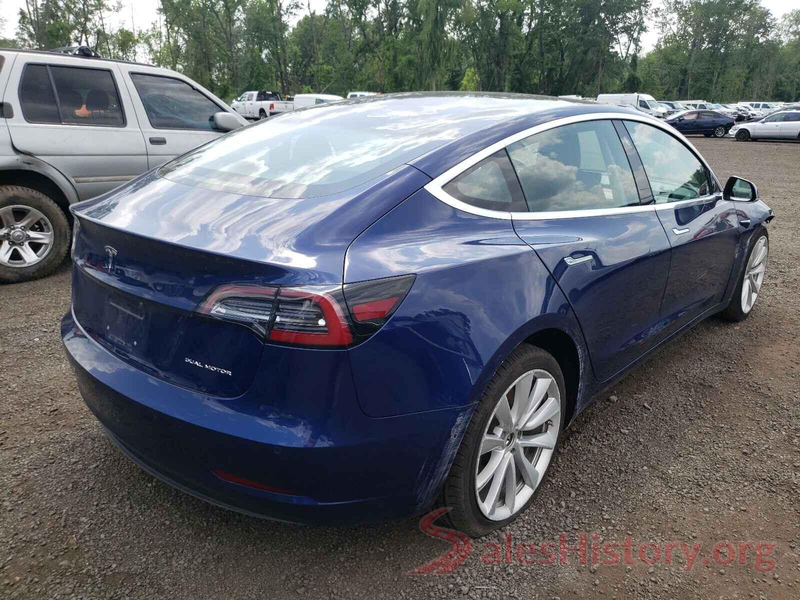 5YJ3E1EB3JF185467 2018 TESLA MODEL 3