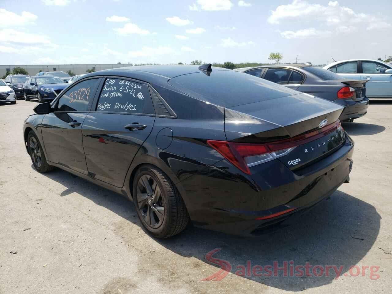 5NPLM4AG1MH019010 2021 HYUNDAI ELANTRA