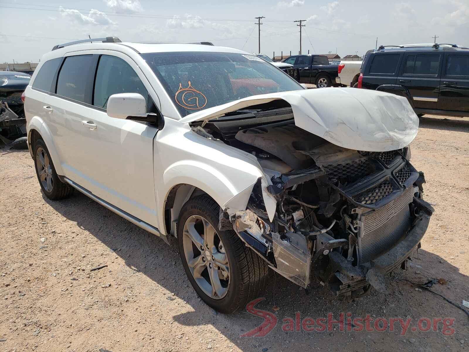 3C4PDCGG9HT604684 2017 DODGE JOURNEY