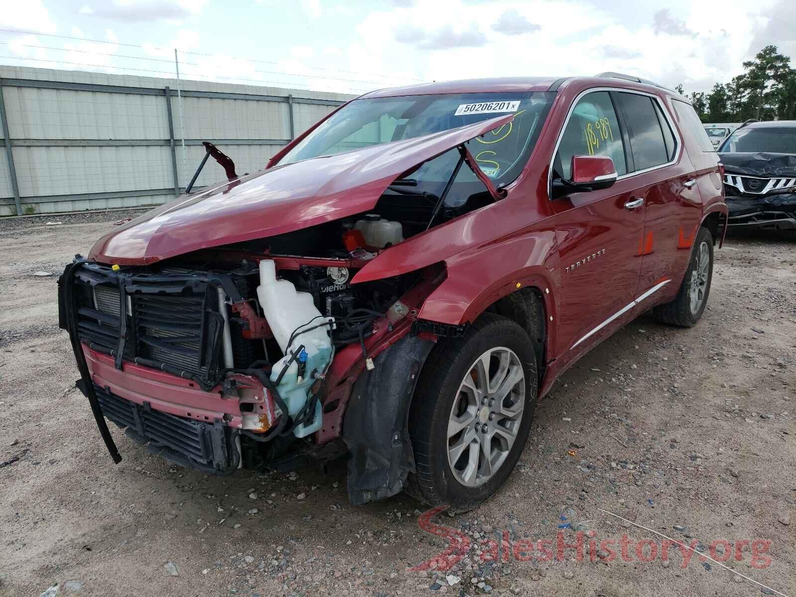 1GNERKKW2JJ105277 2018 CHEVROLET TRAVERSE