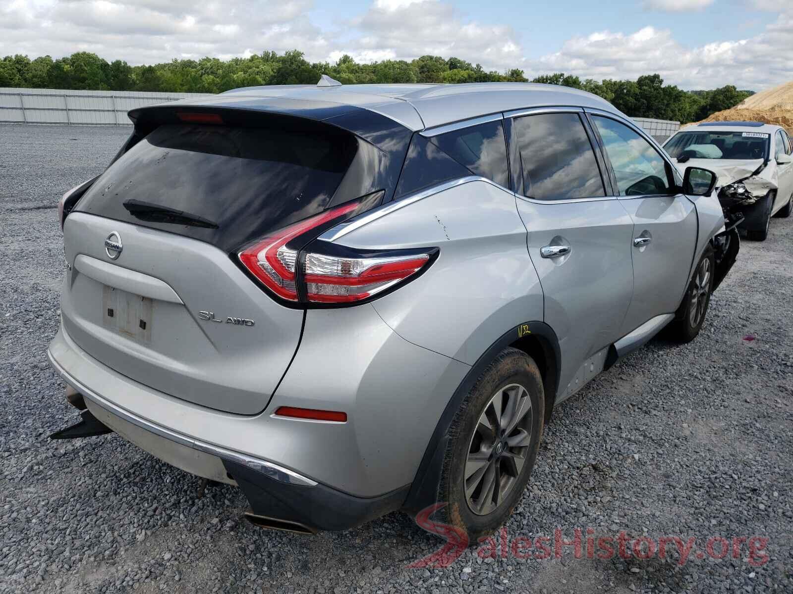 5N1AZ2MH3GN109776 2016 NISSAN MURANO