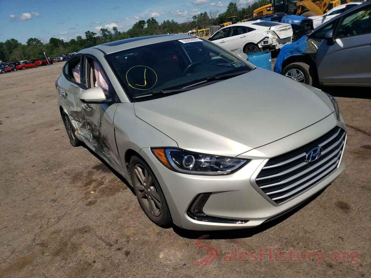 5NPD84LF2HH162051 2017 HYUNDAI ELANTRA