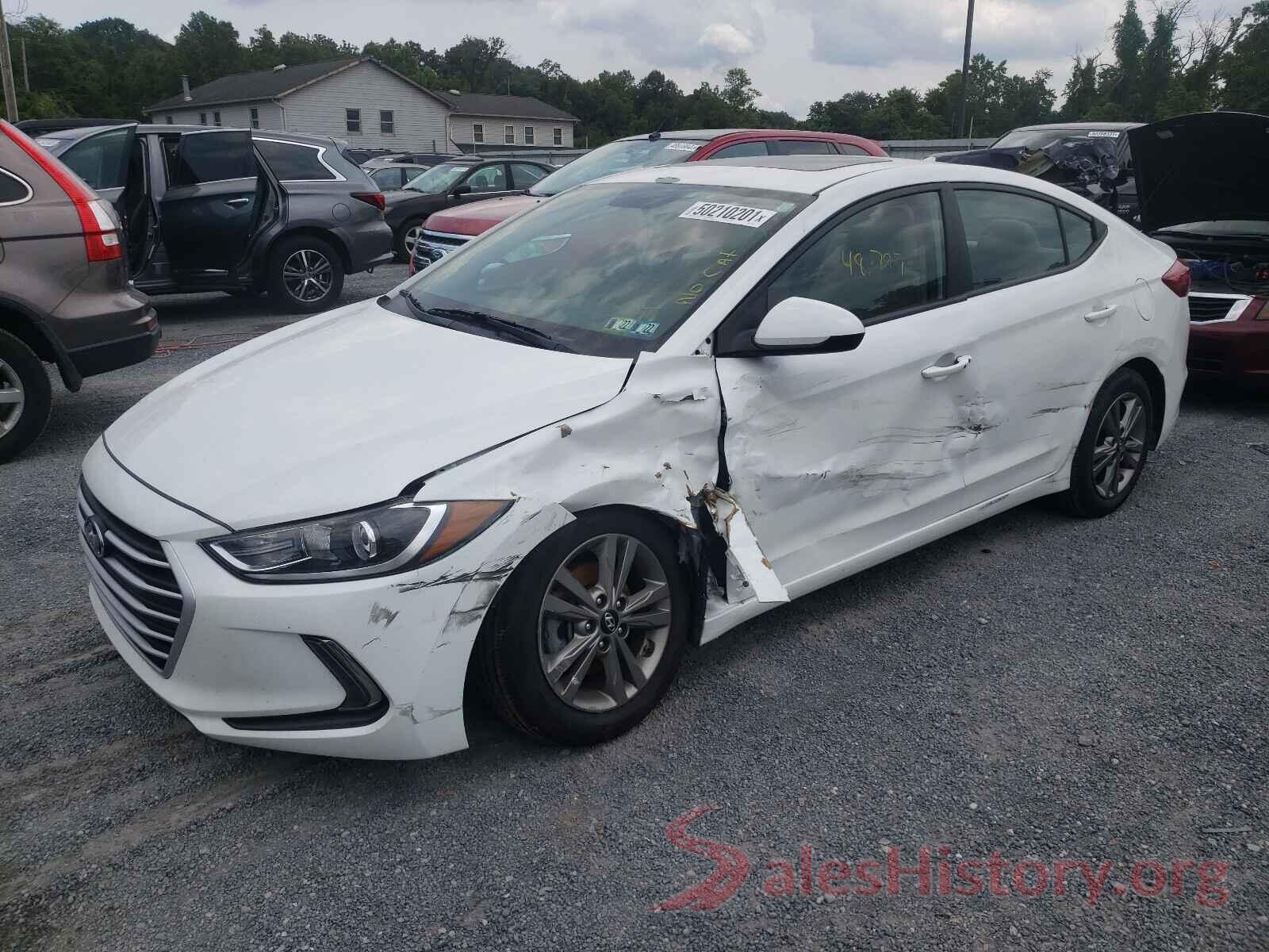 5NPD84LF8HH157632 2017 HYUNDAI ELANTRA