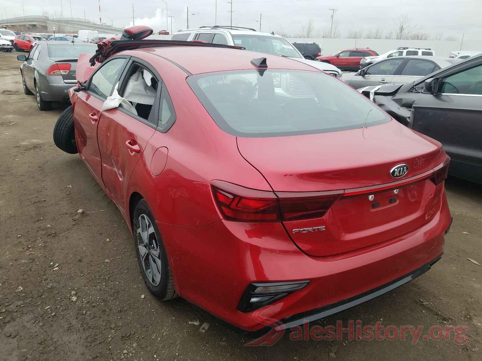 3KPF24AD0LE170593 2020 KIA FORTE