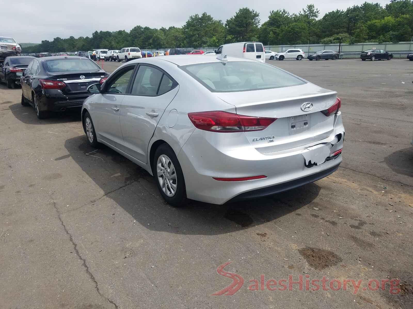 5NPD74LF3HH127571 2017 HYUNDAI ELANTRA