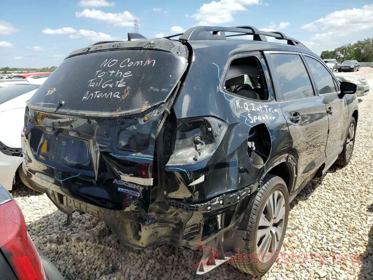 4S4WMAPD2K3439436 2019 SUBARU ASCENT