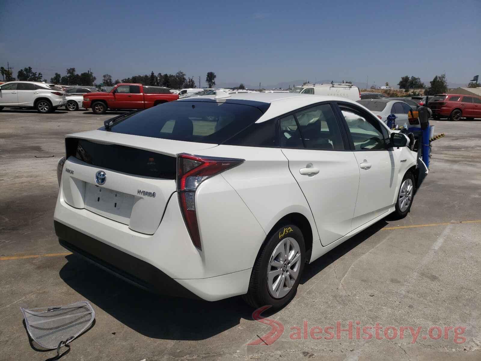 JTDKBRFU4G3006250 2016 TOYOTA PRIUS