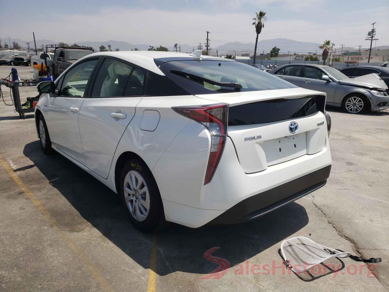 JTDKBRFU4G3006250 2016 TOYOTA PRIUS