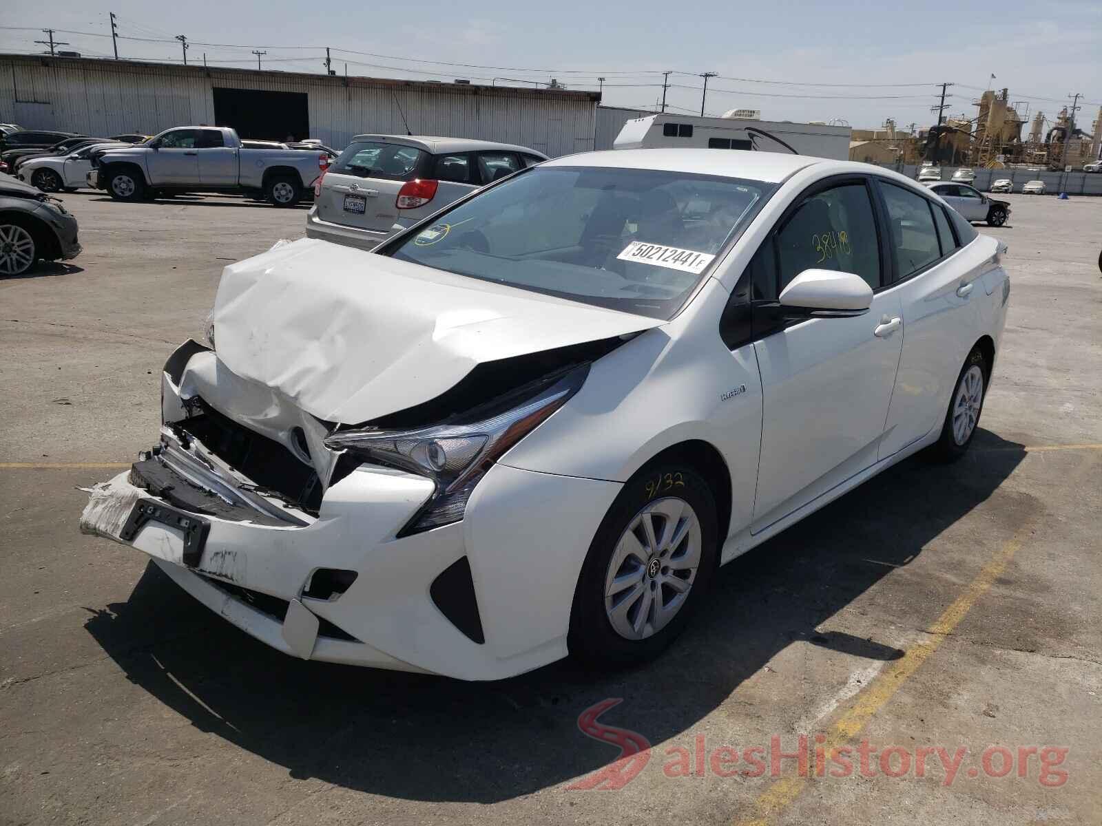 JTDKBRFU4G3006250 2016 TOYOTA PRIUS