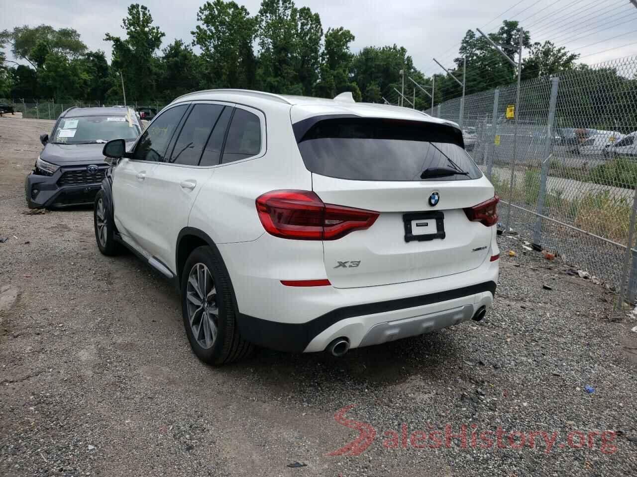 5UXTR9C54KLR03542 2019 BMW X3