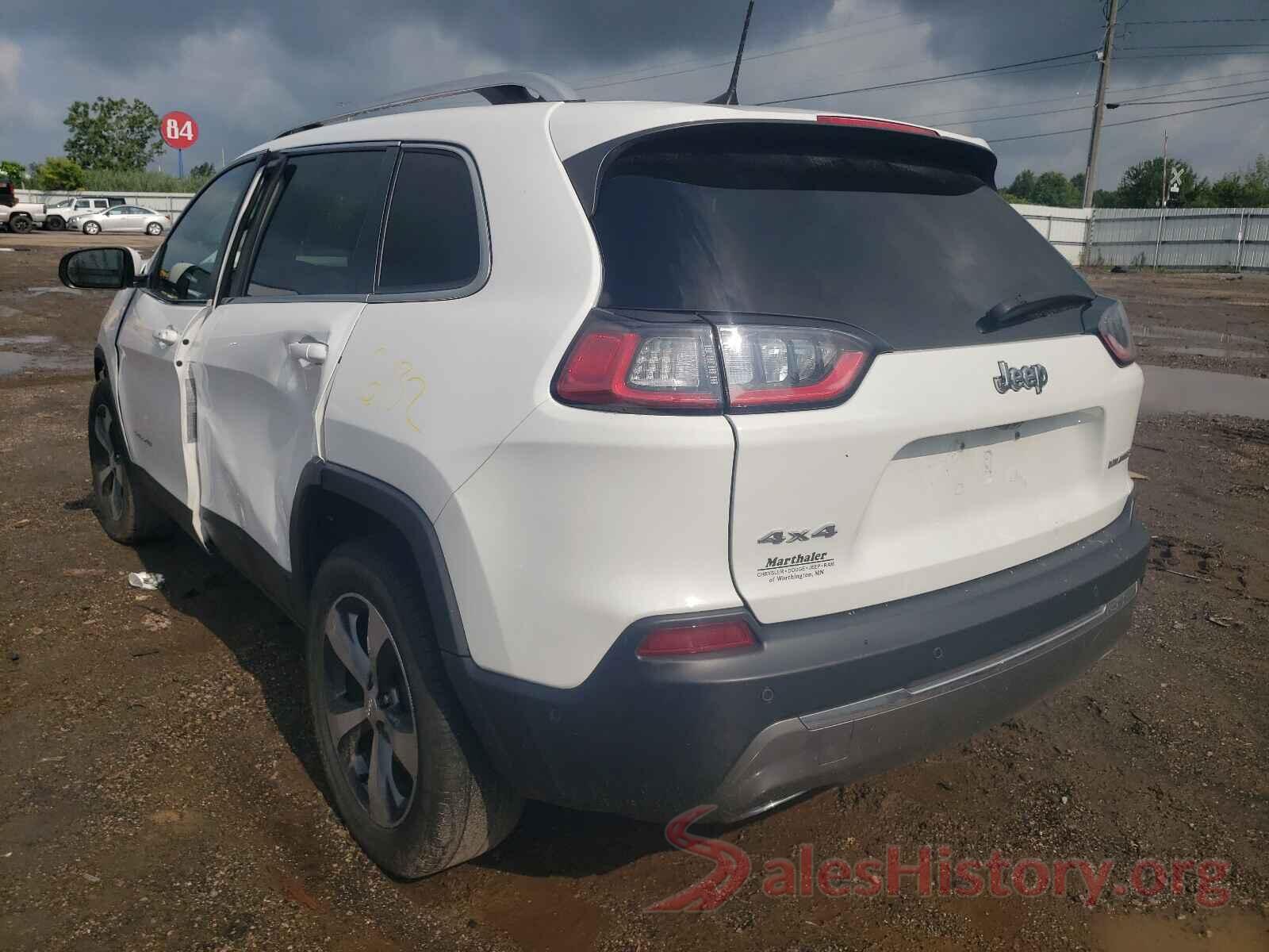 1C4PJMDN2KD179985 2019 JEEP CHEROKEE