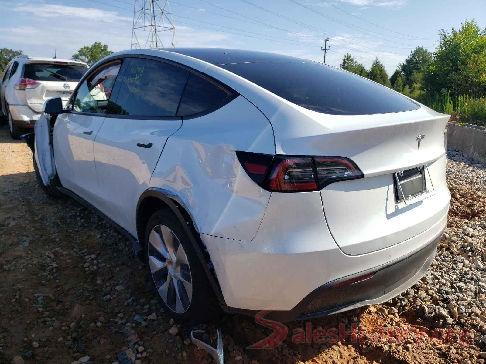 5YJYGDED6MF163258 2021 TESLA MODEL Y