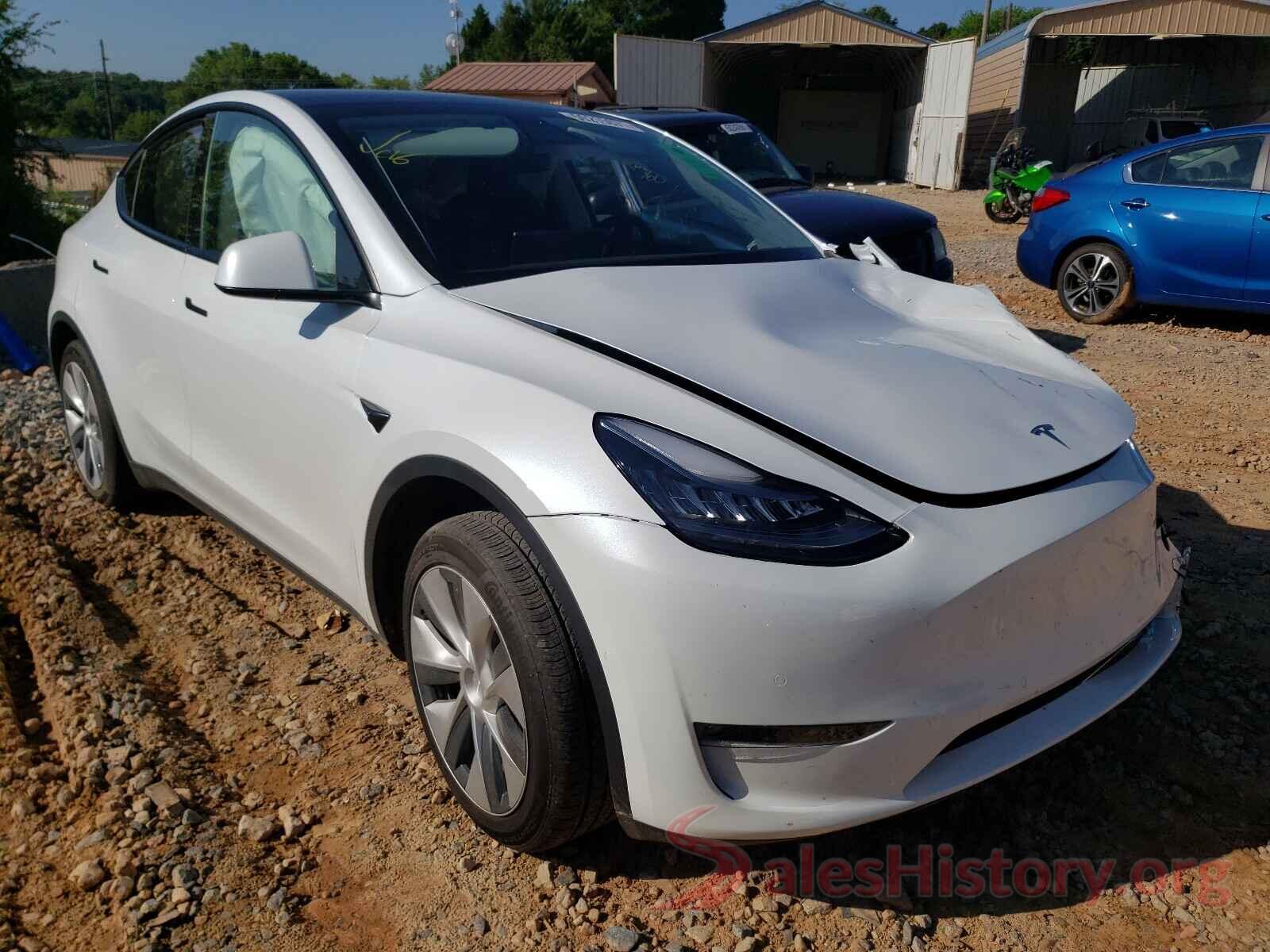 5YJYGDED6MF163258 2021 TESLA MODEL Y