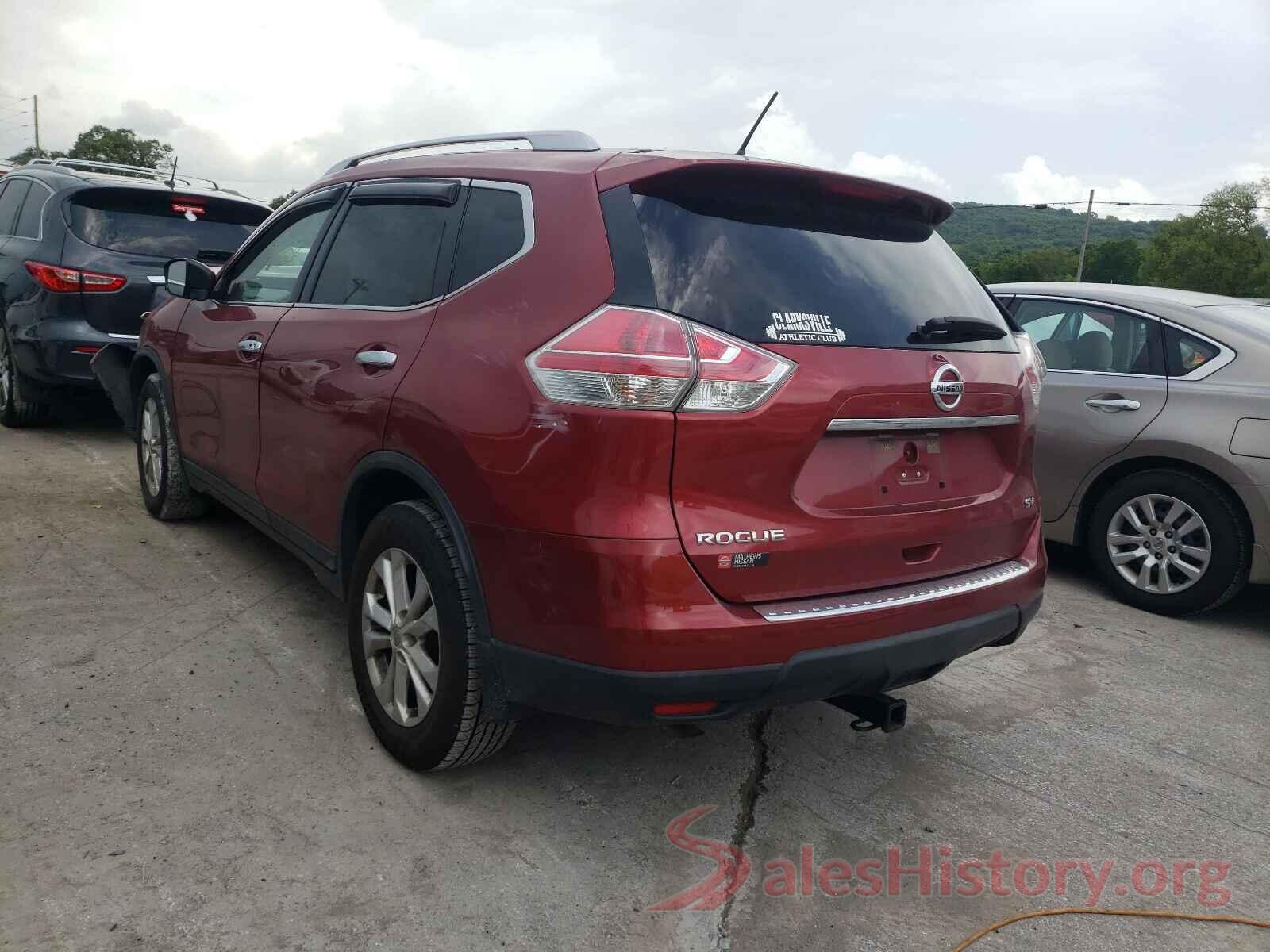 KNMAT2MT2GP632141 2016 NISSAN ROGUE