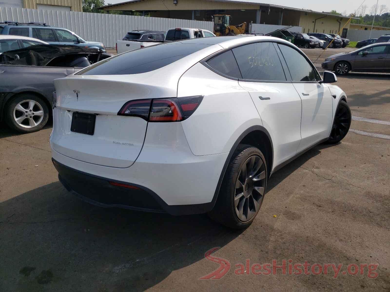 5YJYGDEE2MF060525 2021 TESLA MODEL Y