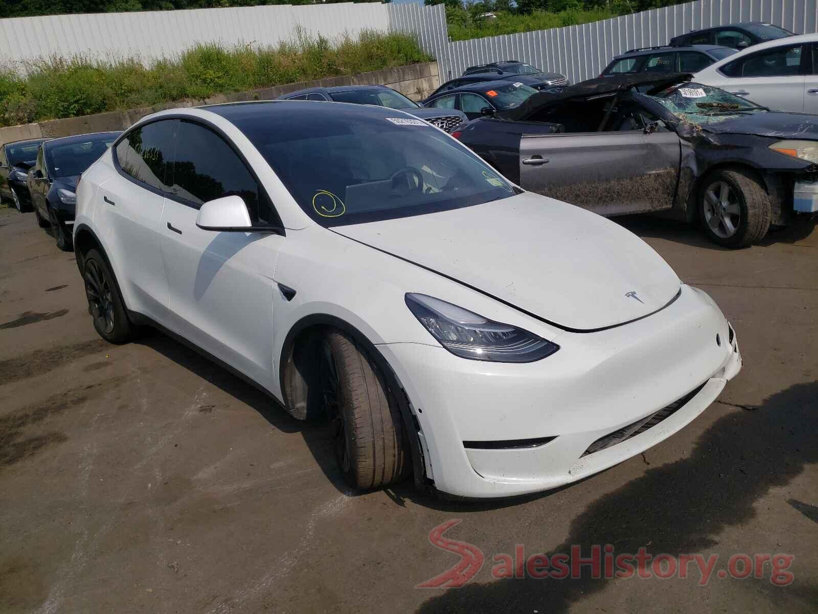 5YJYGDEE2MF060525 2021 TESLA MODEL Y