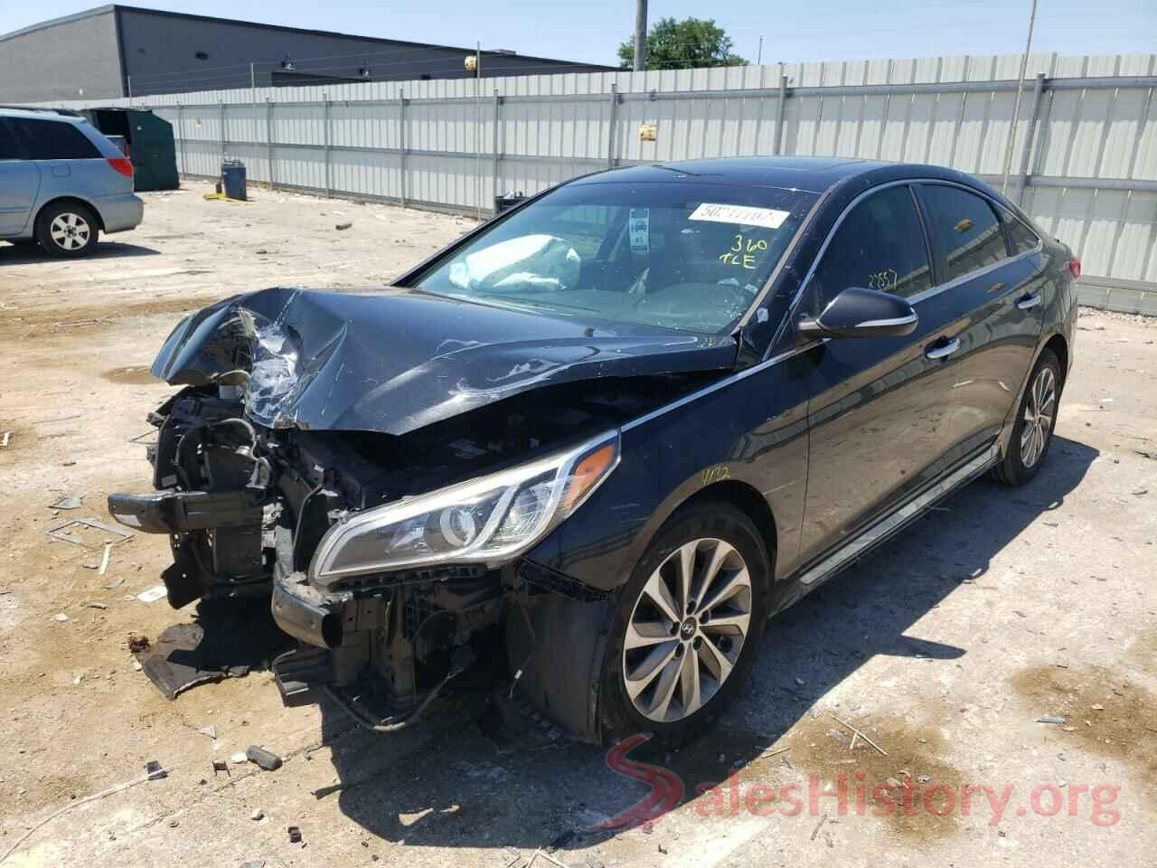 5NPE34AF2HH453235 2017 HYUNDAI SONATA