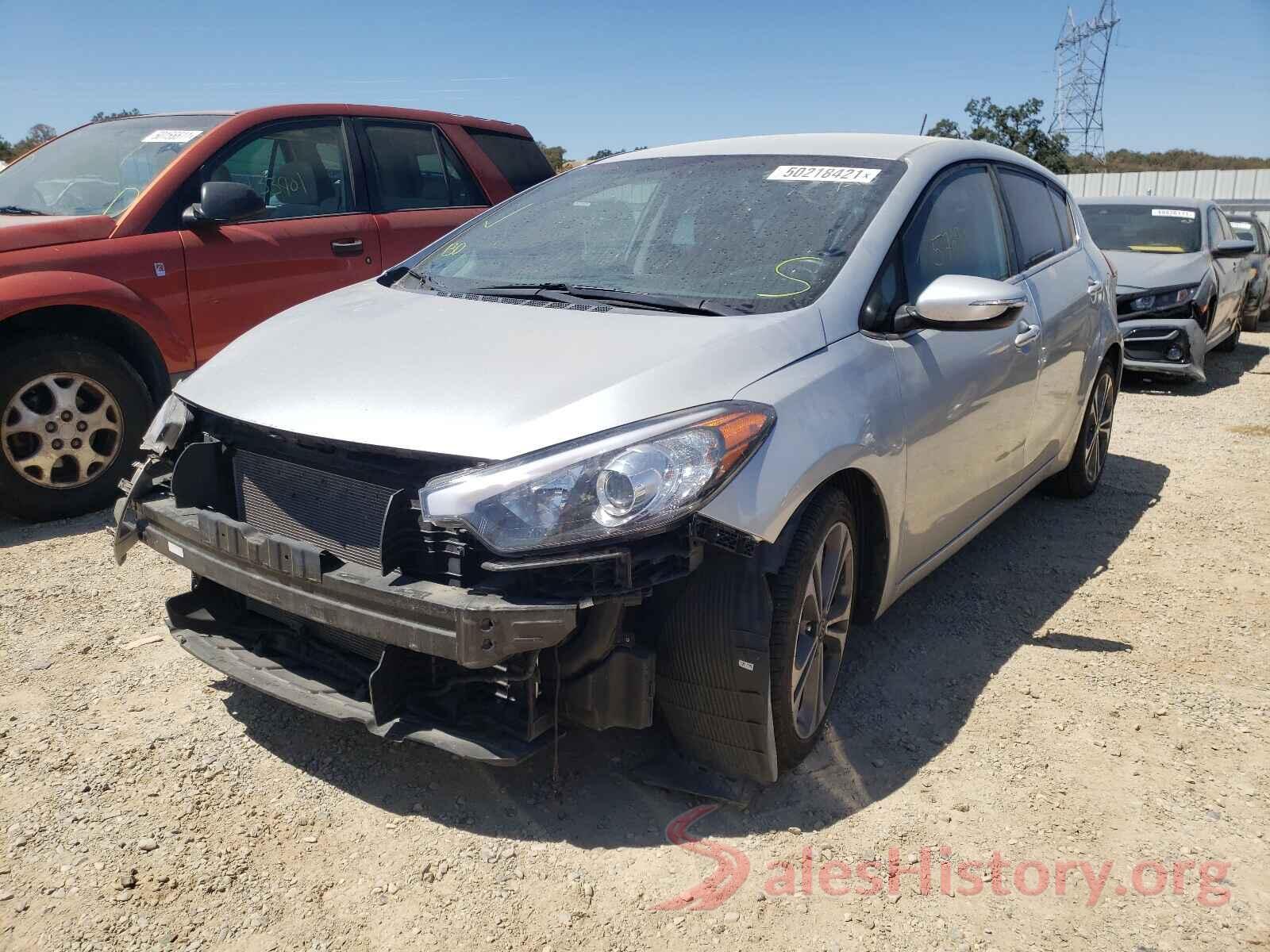 KNAFX5A82G5617739 2016 KIA FORTE