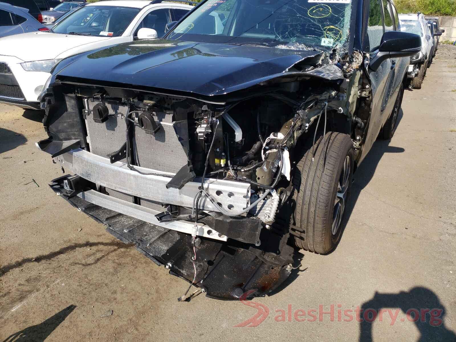 5TDHZRBH9MS536979 2021 TOYOTA HIGHLANDER