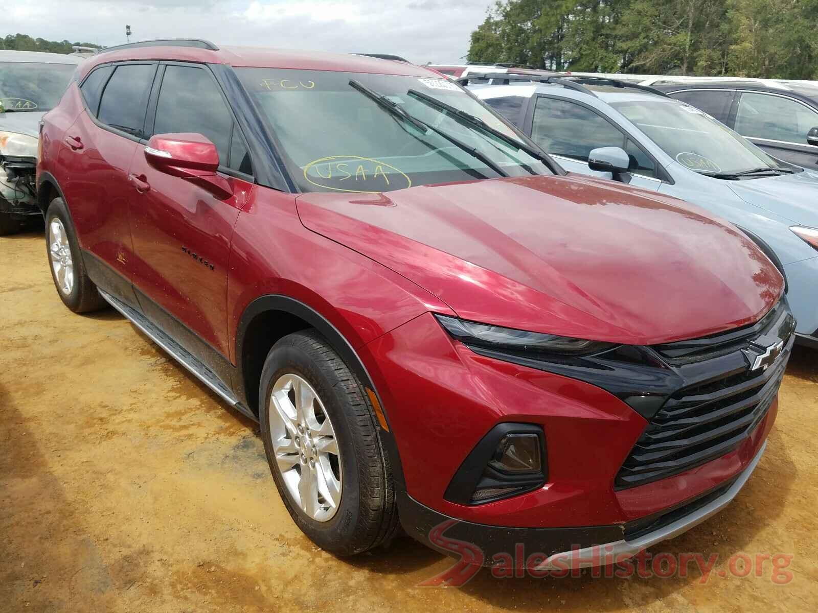 3GNKBCRS5KS664189 2019 CHEVROLET BLAZER 2LT