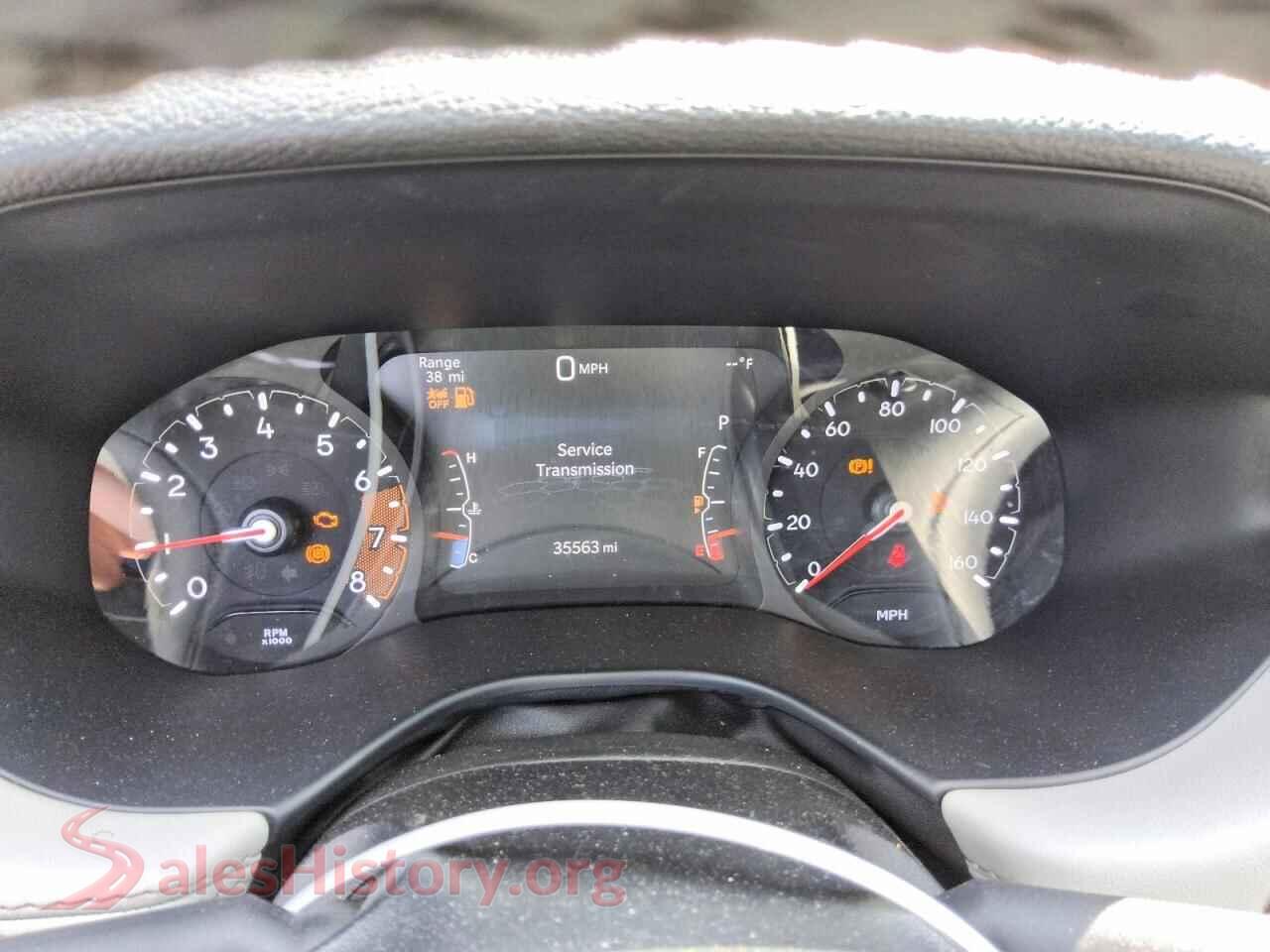 2019 JEEP CHEROKEE VIN 1C4PJMLB8KD273540, interior center console