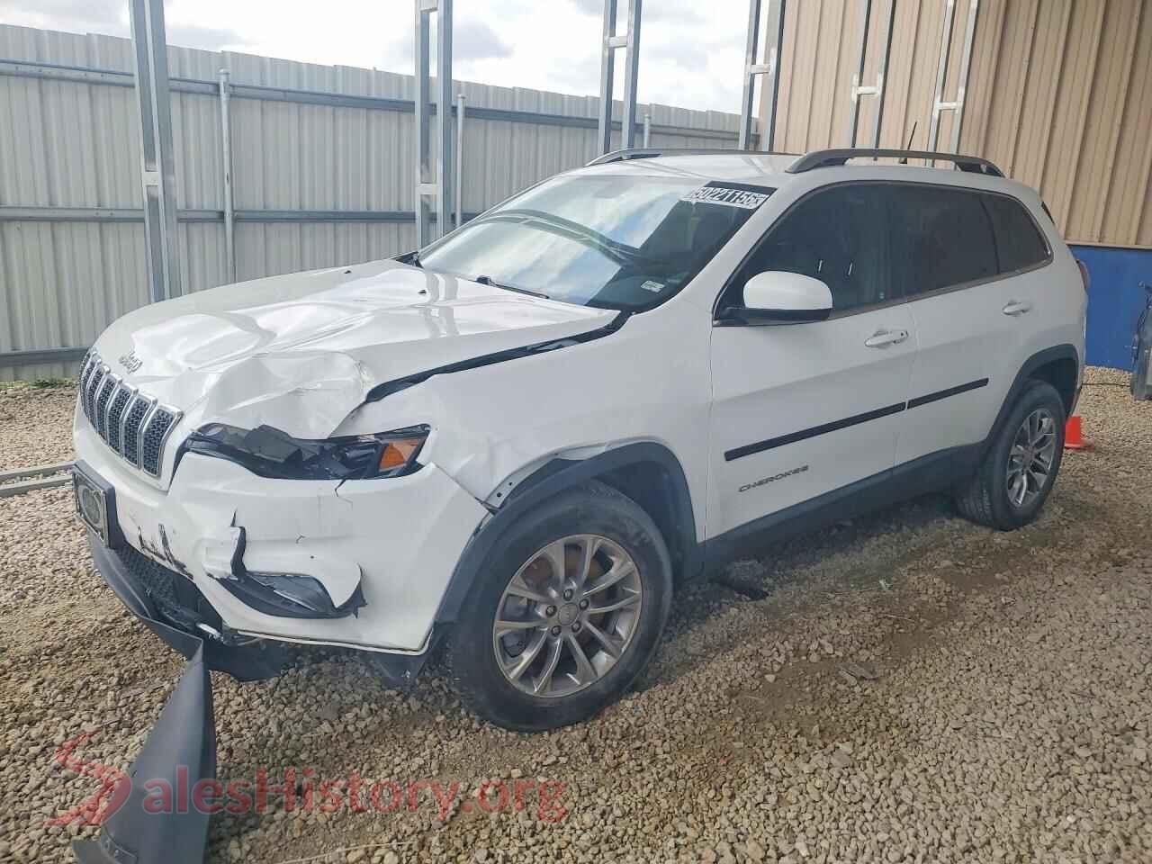 2019 JEEP CHEROKEE VIN 1C4PJMLB8KD273540, front 3/4 view