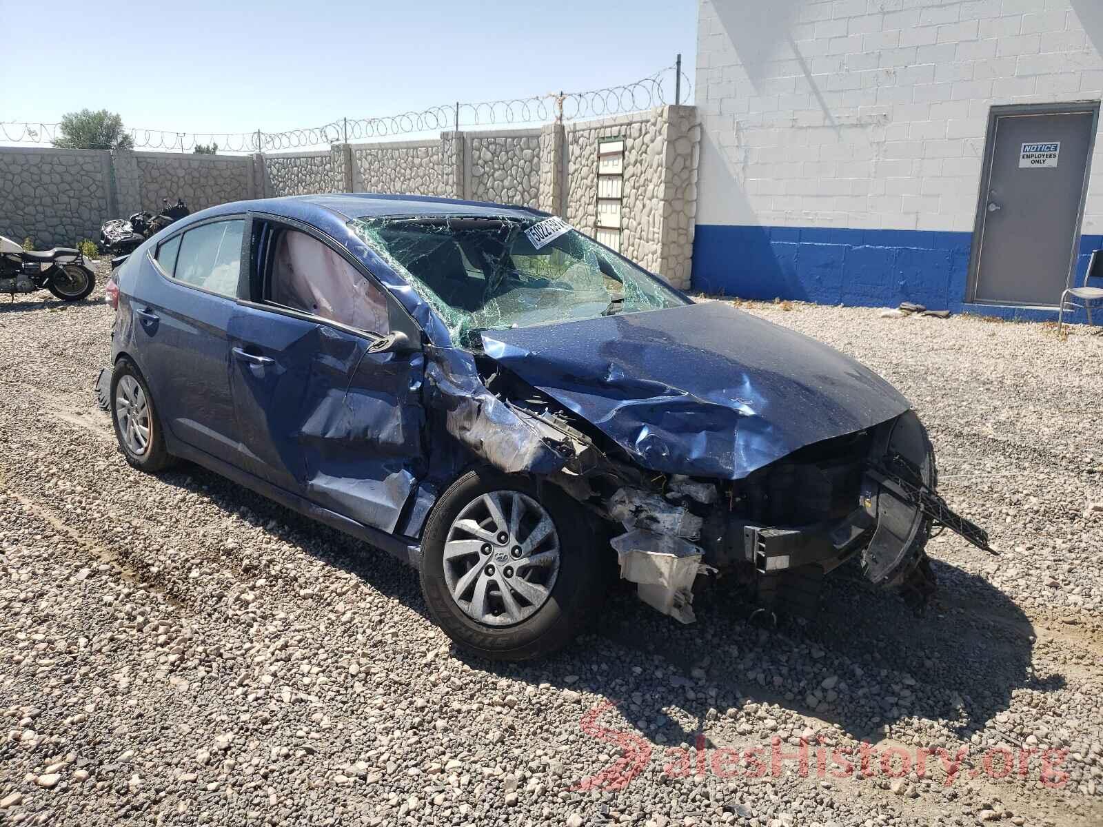 5NPD74LF8HH148853 2017 HYUNDAI ELANTRA