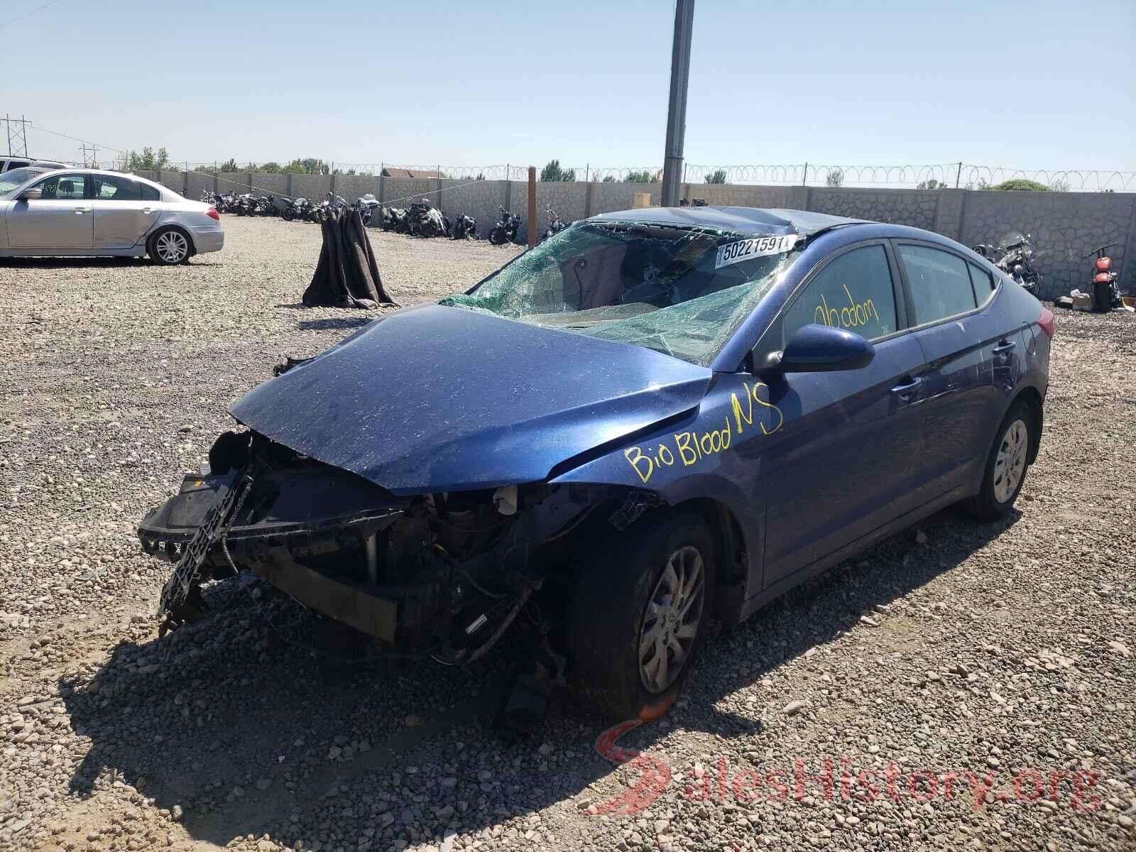 5NPD74LF8HH148853 2017 HYUNDAI ELANTRA