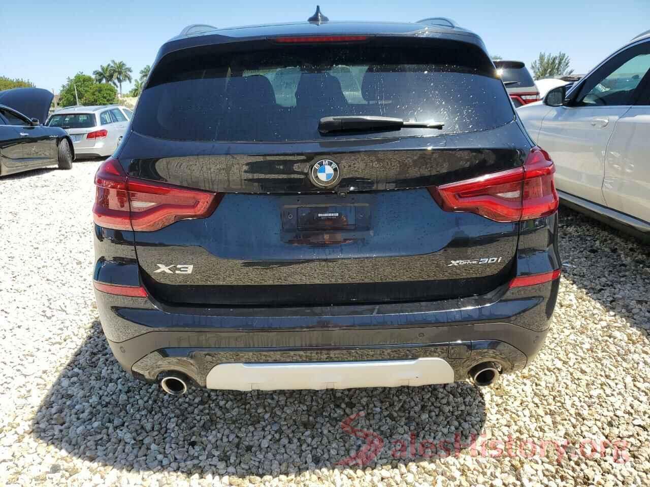 5UXTY5C03M9H98933 2021 BMW X3