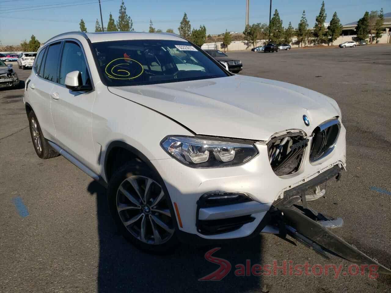 5UXTR7C5XKLF34144 2019 BMW X3