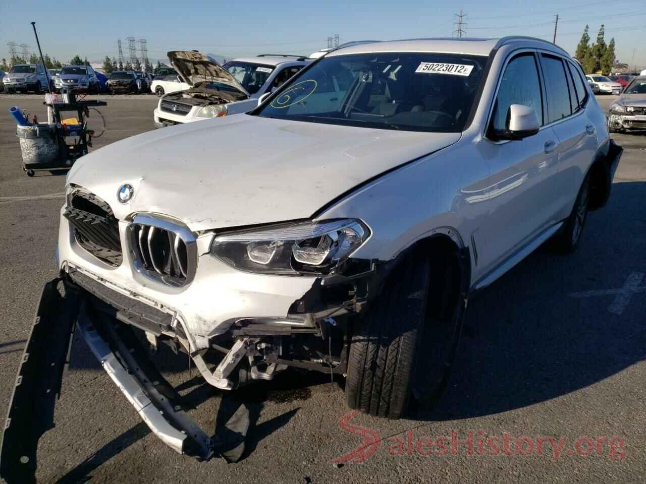 5UXTR7C5XKLF34144 2019 BMW X3