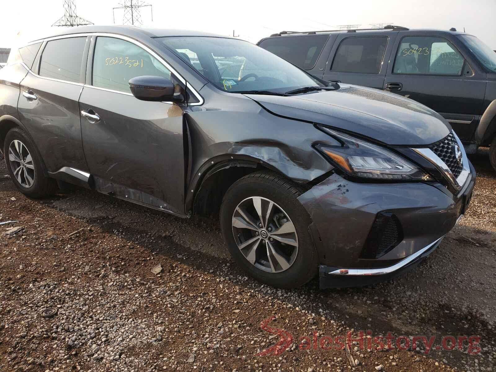 5N1AZ2MS0KN106841 2019 NISSAN MURANO