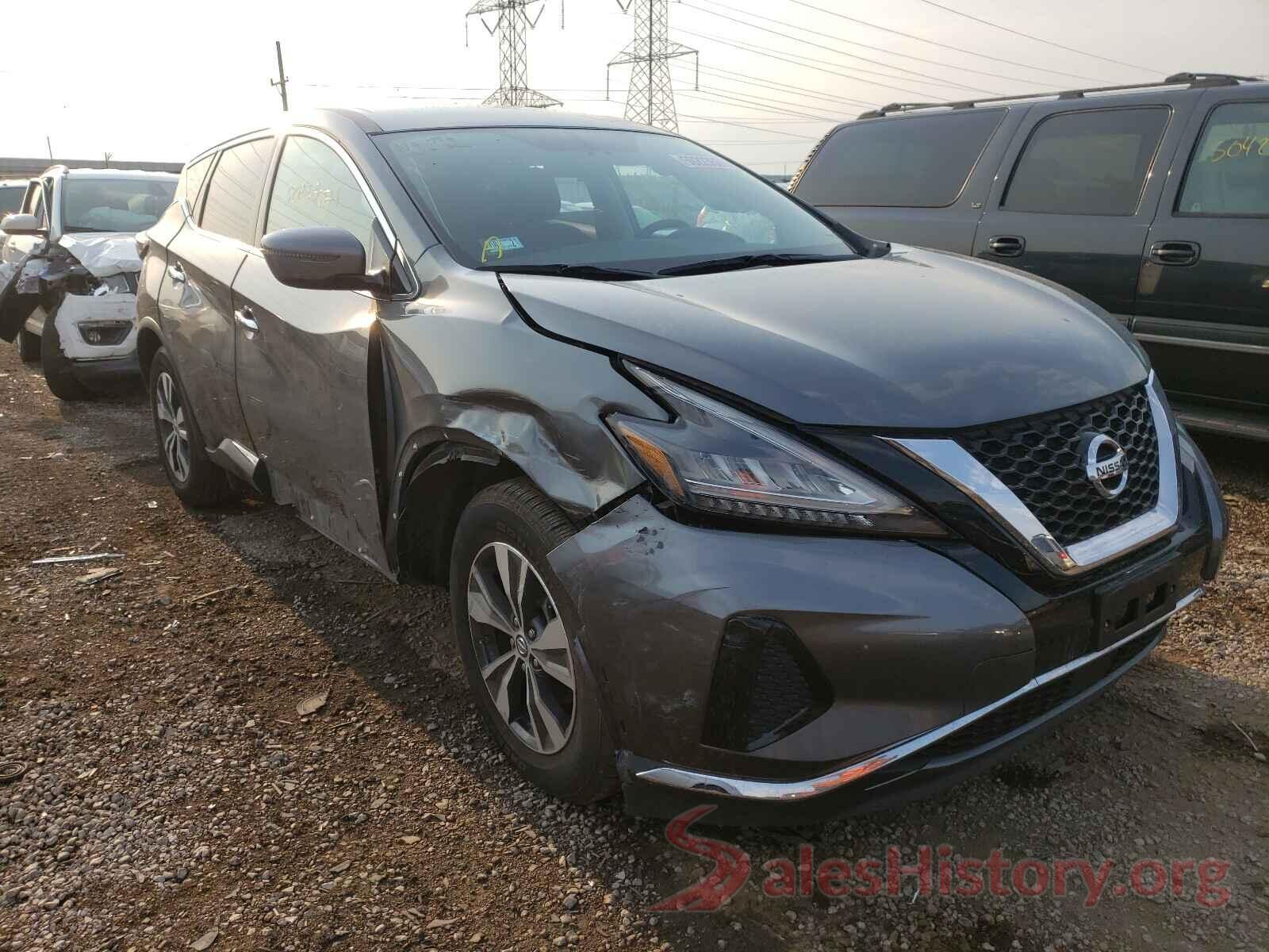 5N1AZ2MS0KN106841 2019 NISSAN MURANO