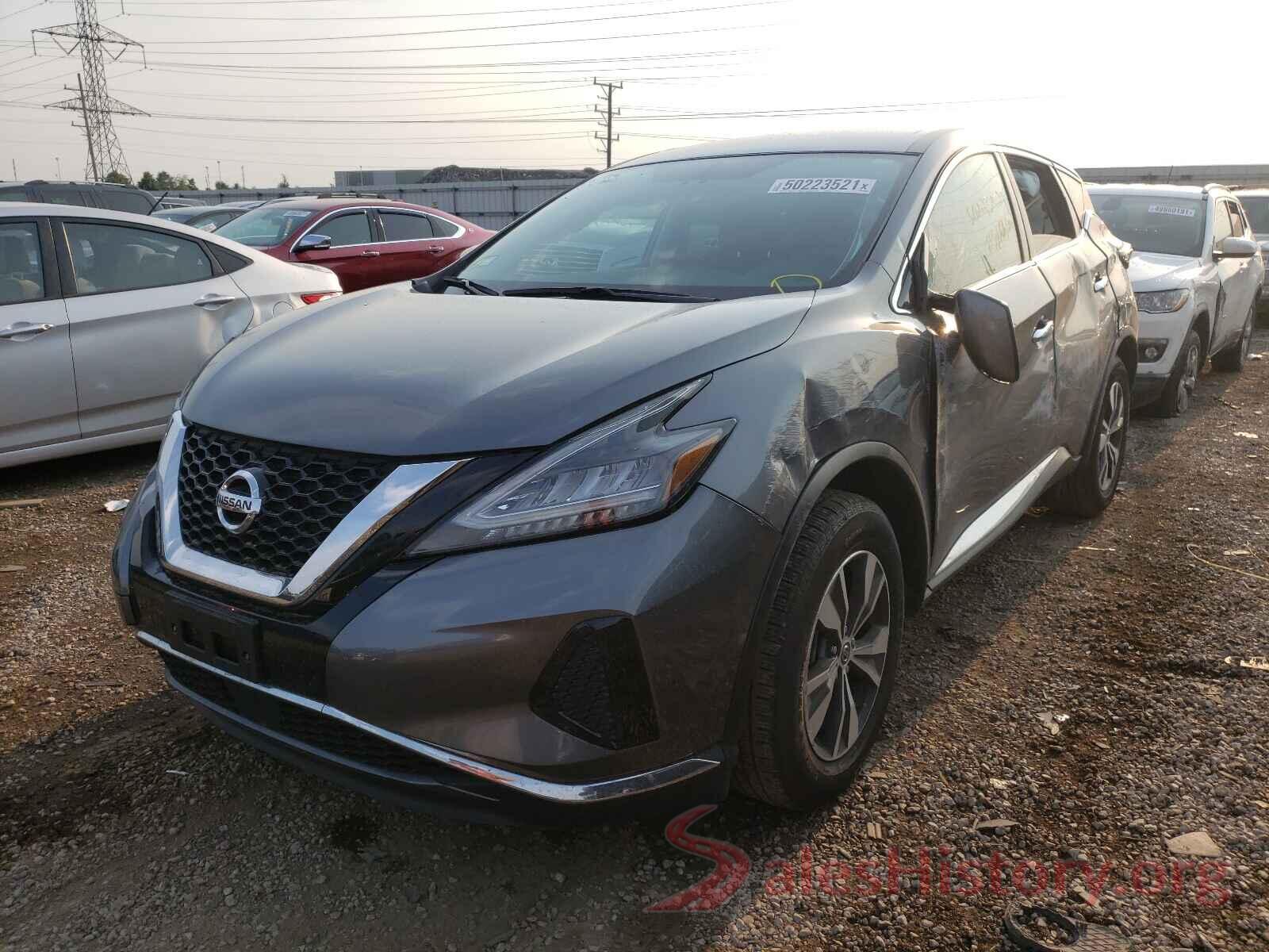 5N1AZ2MS0KN106841 2019 NISSAN MURANO