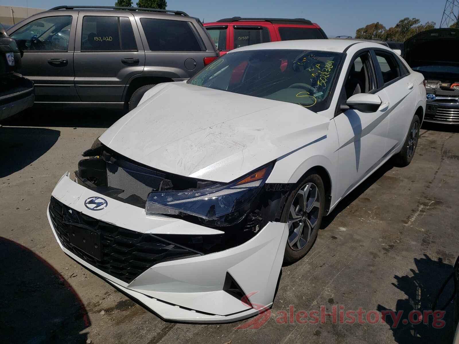 5NPLM4AG6MH045439 2021 HYUNDAI ELANTRA