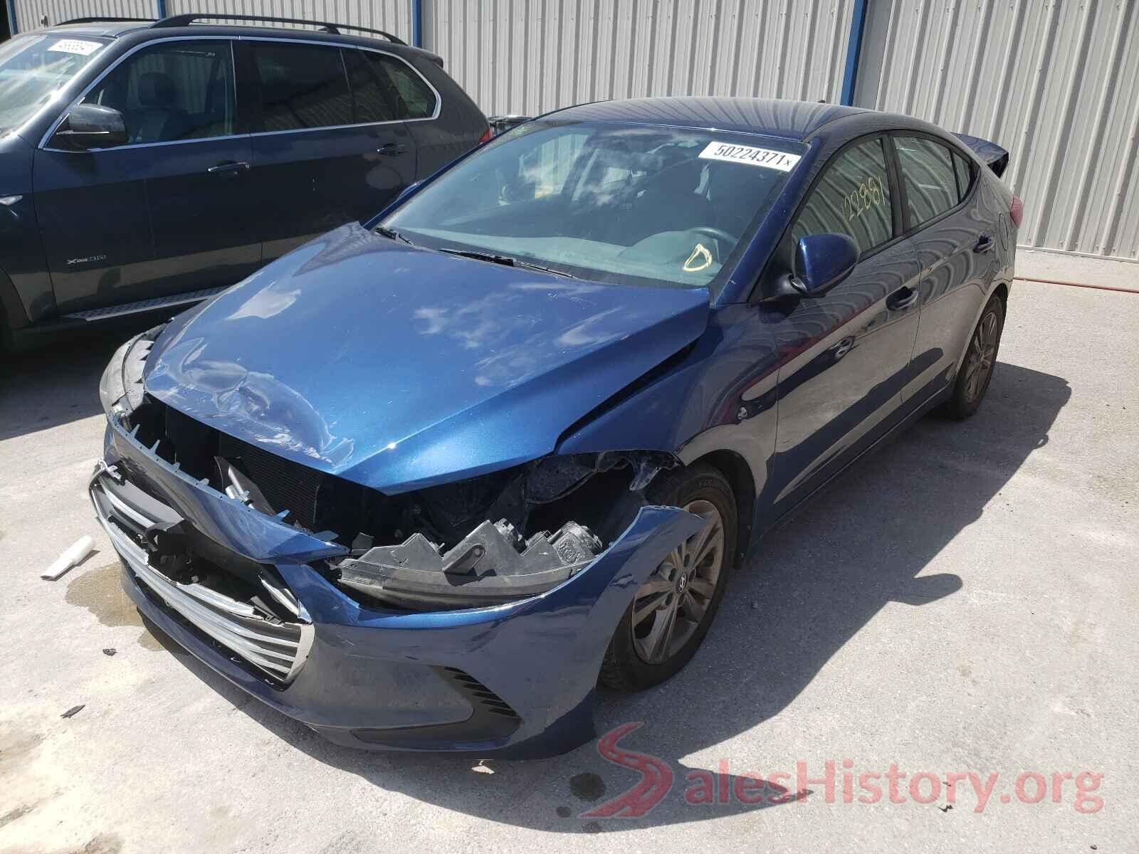 5NPD84LF1HH142163 2017 HYUNDAI ELANTRA